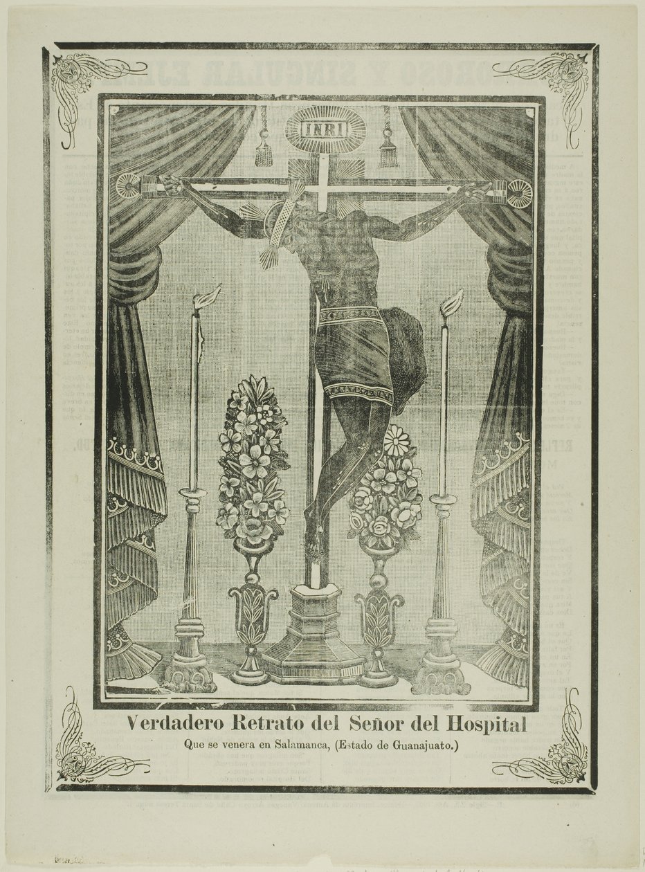 Pravdivý portrét našeho Pána nemocnice od José Guadalupe Posada