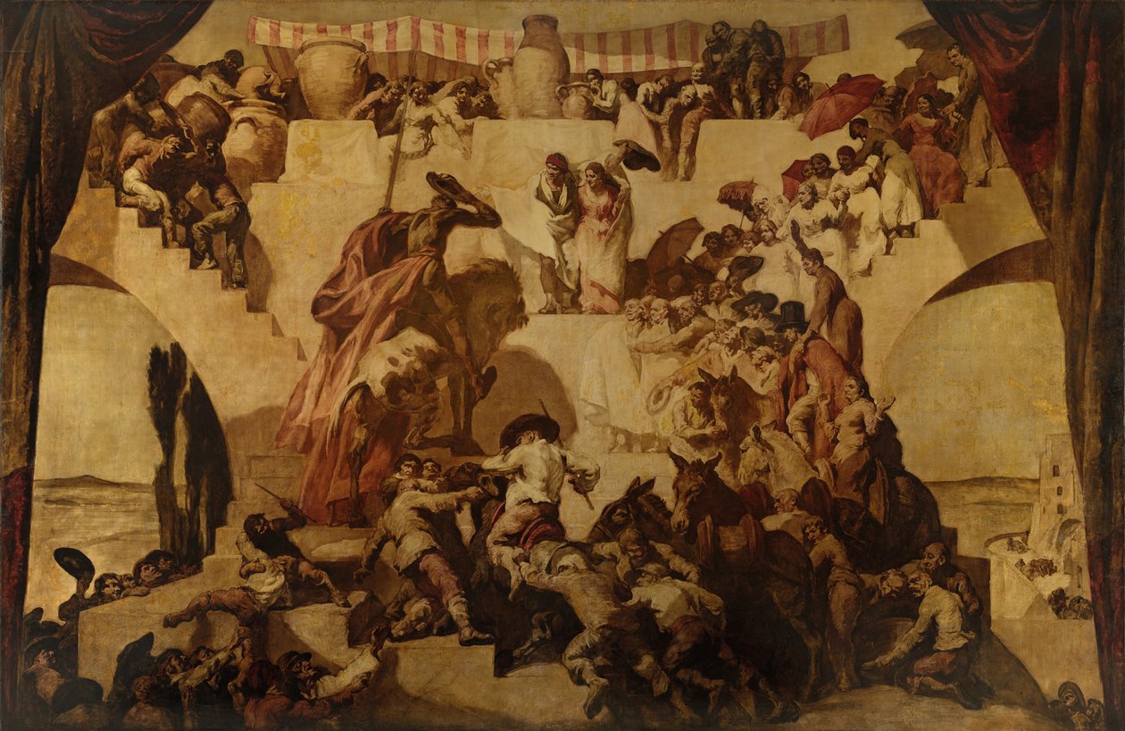 Camachos Wedding Svatba Camacha, 1929-1930. od José María Sert