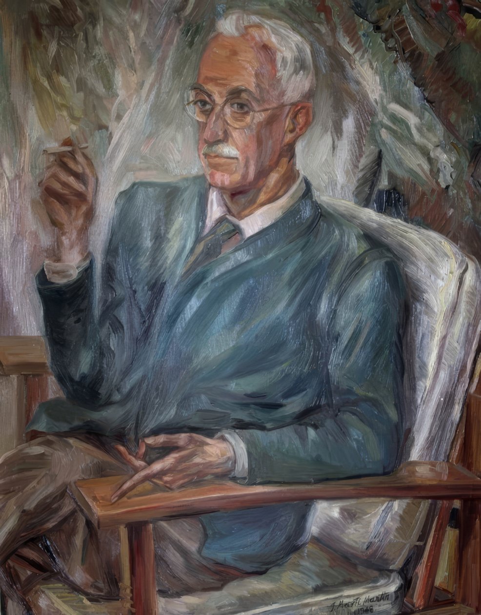 Olej od Jesúse Martiho od José Moreno Villa