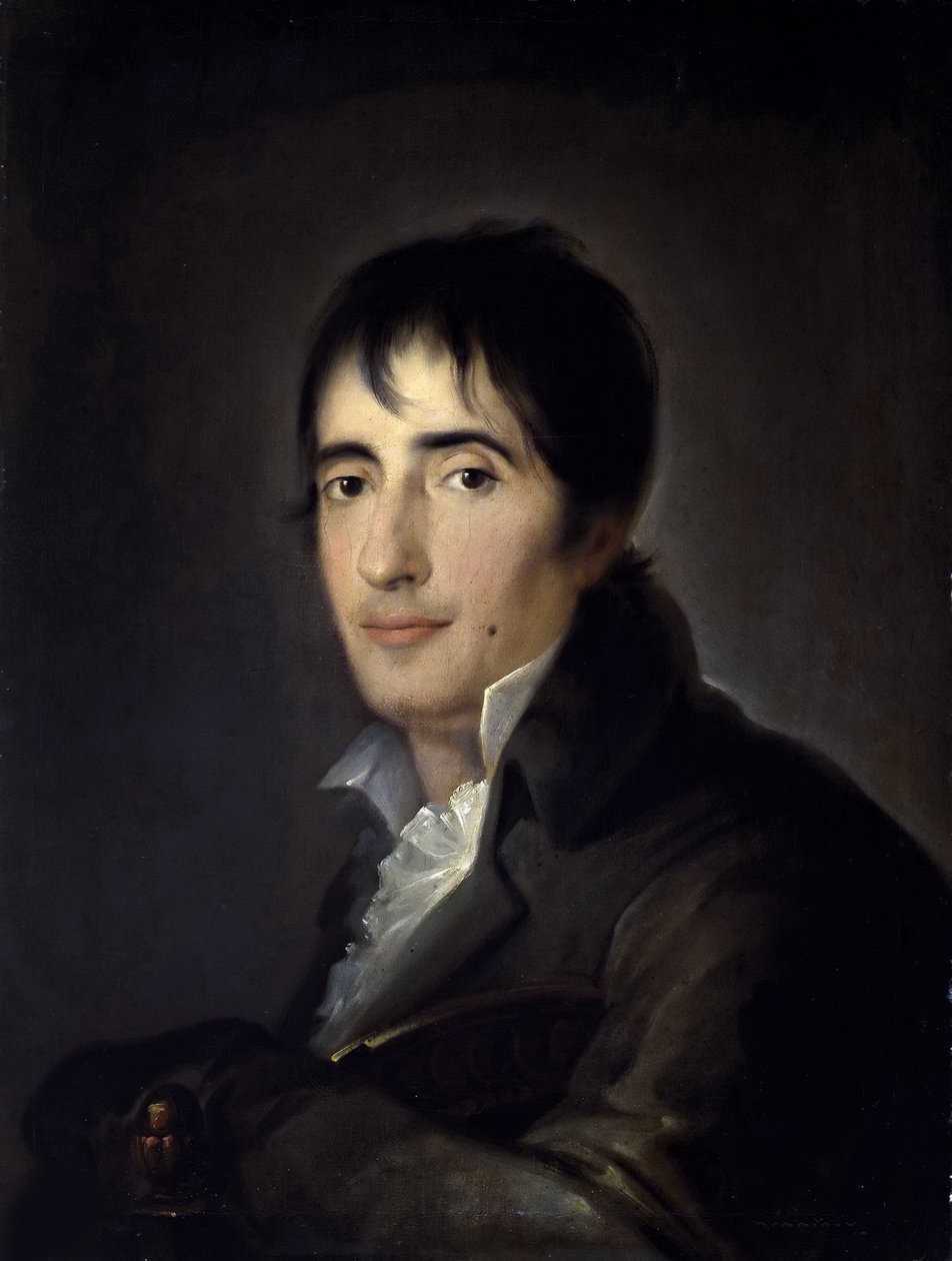 Portrét básníka Manuela José Quintany 1772-1857, 1806. od José Ribelles y Helip