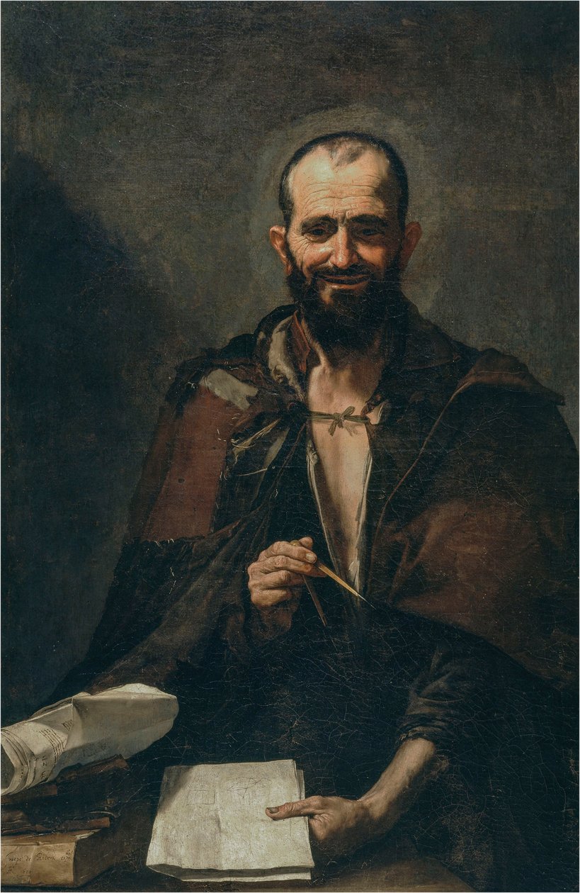 Democritus, 1630. od José Ribera de