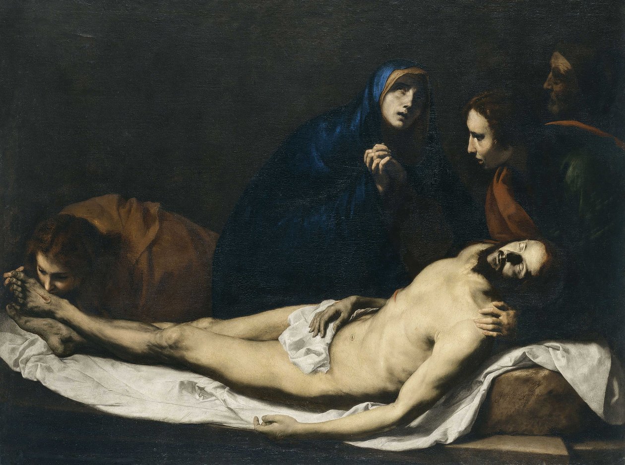 Oplakávání nad Kristem, 1633. od José Ribera de