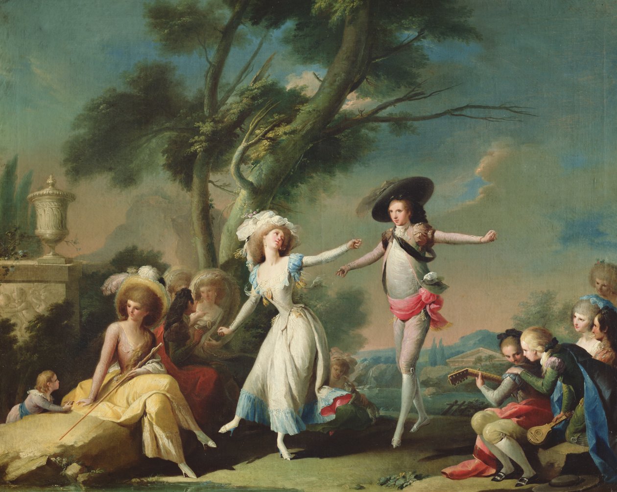 Tančící bolero, 1790 od Jose Camaron