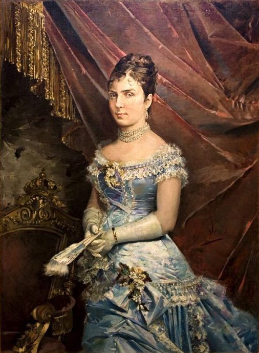 Maria de las Mercedes de Orleans od Jose Denis Belgrano