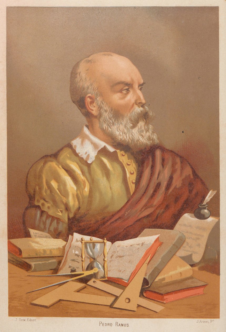 Petr Ramus. Z: Věda a její muži, 1879. od Jose Armet Portanell