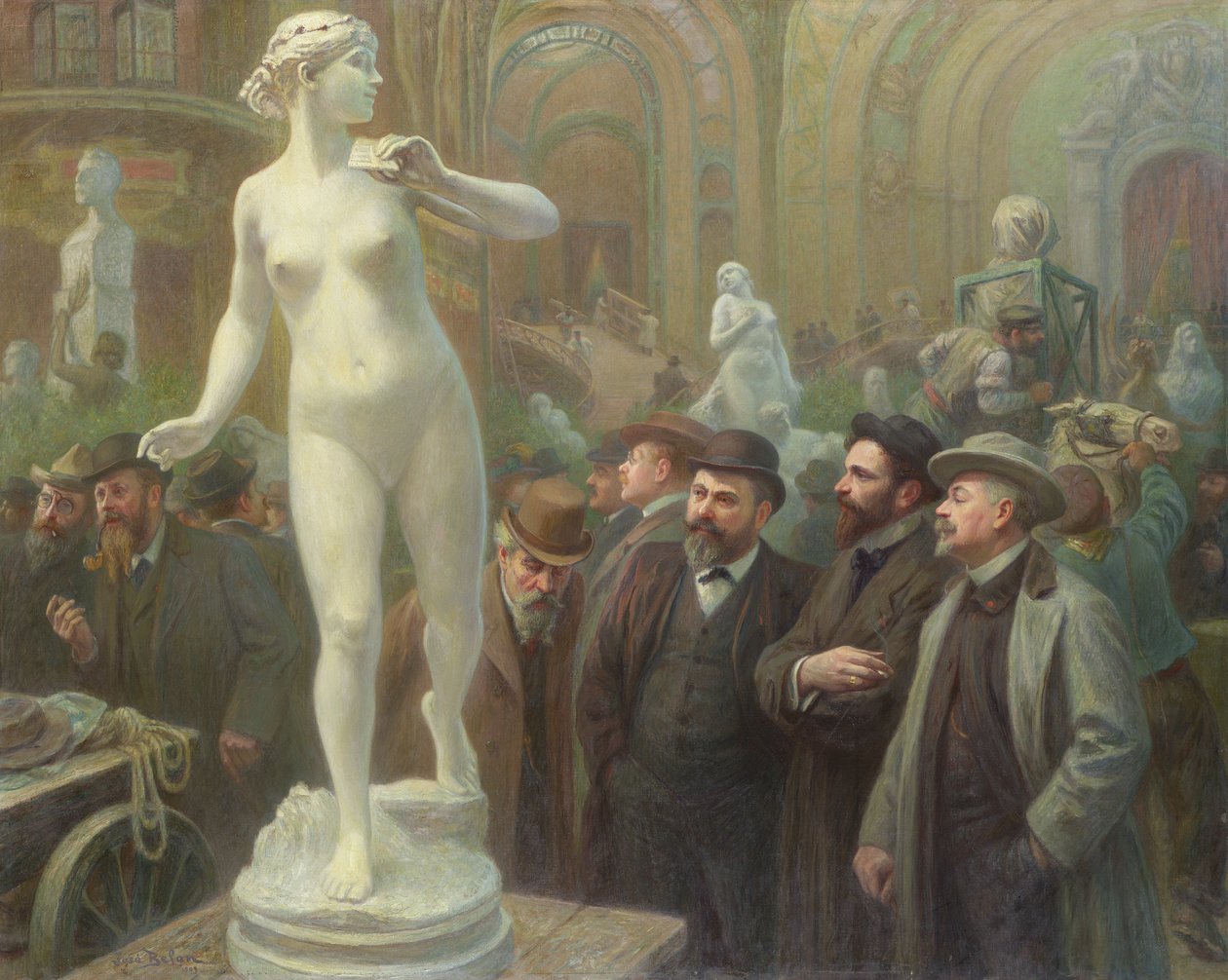 Portréty sochařů od Jose Belon