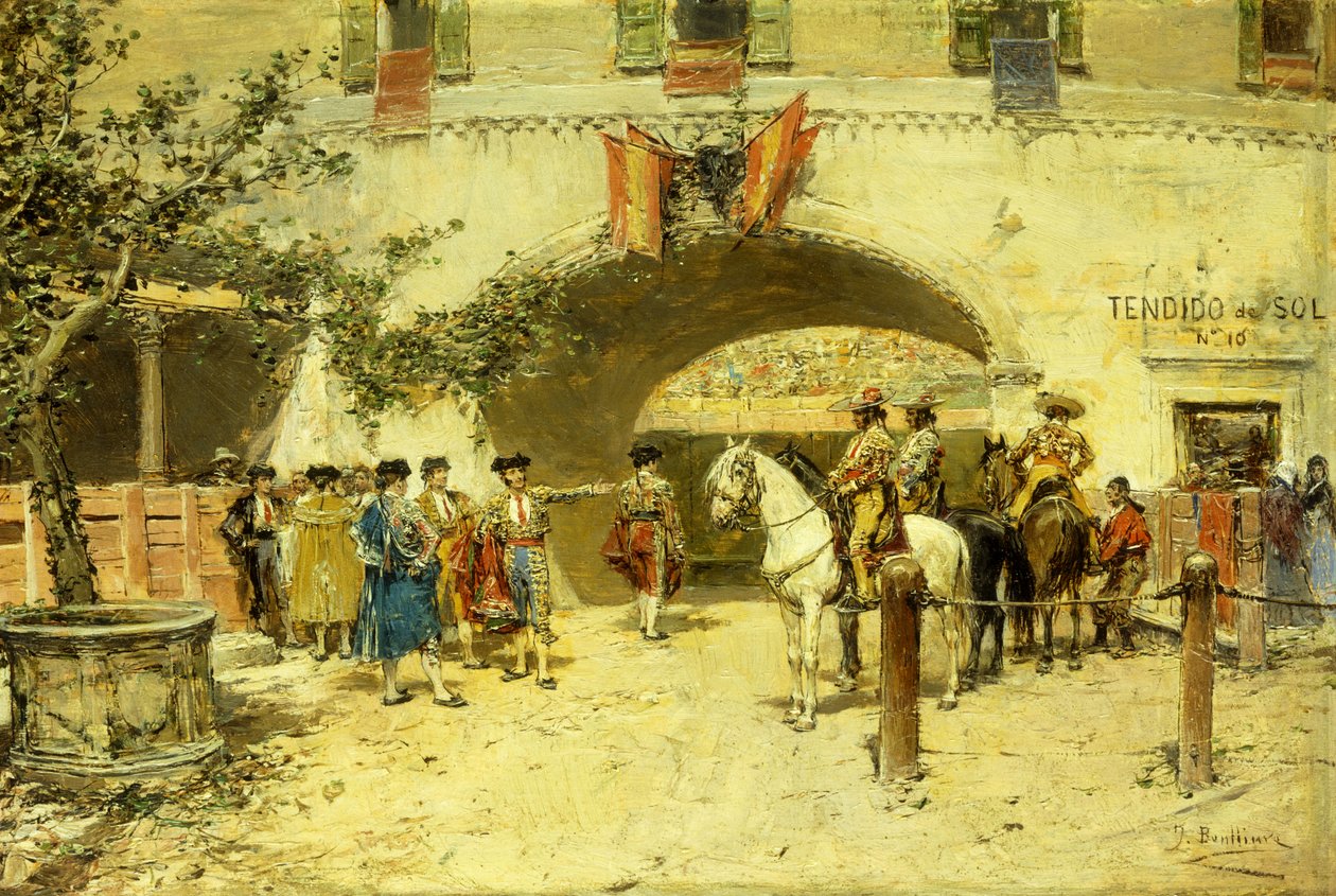 Vstup do arény od Jose Benlliure y Gil
