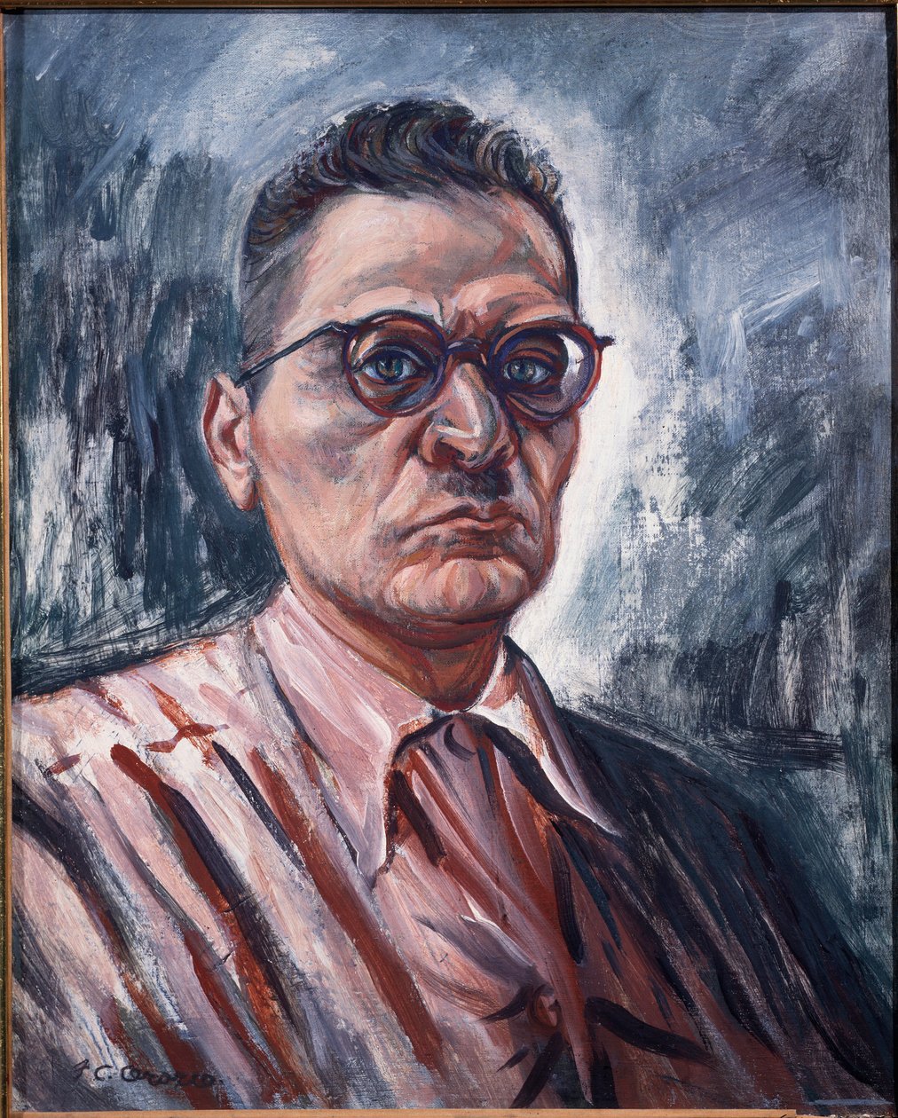 Autoportrét (olej na plátně od José Clemente Orozco