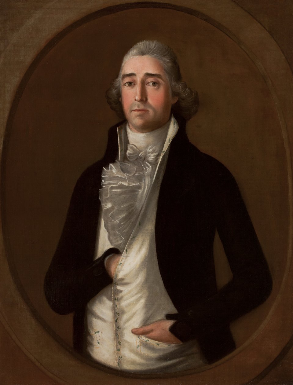 Portrét neznámého muže, 1778 od Jose Francisco Xavier de Salazar y Mendoza