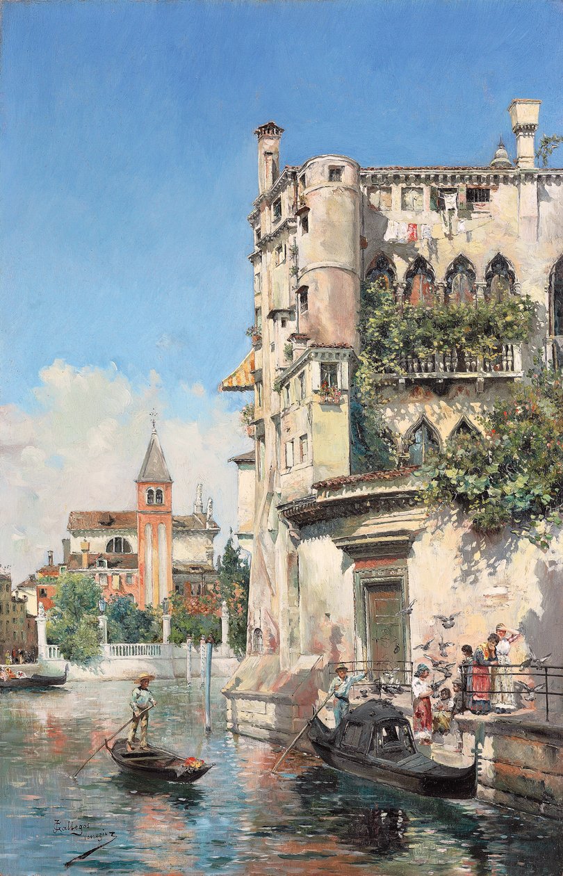 Palazzo Contarini, Benátky, od Jose Gallegos Arnosa