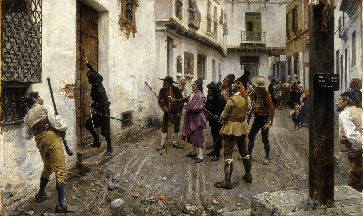 Spravedlnost převládá, 1887 od Jose Jimenes Aranda