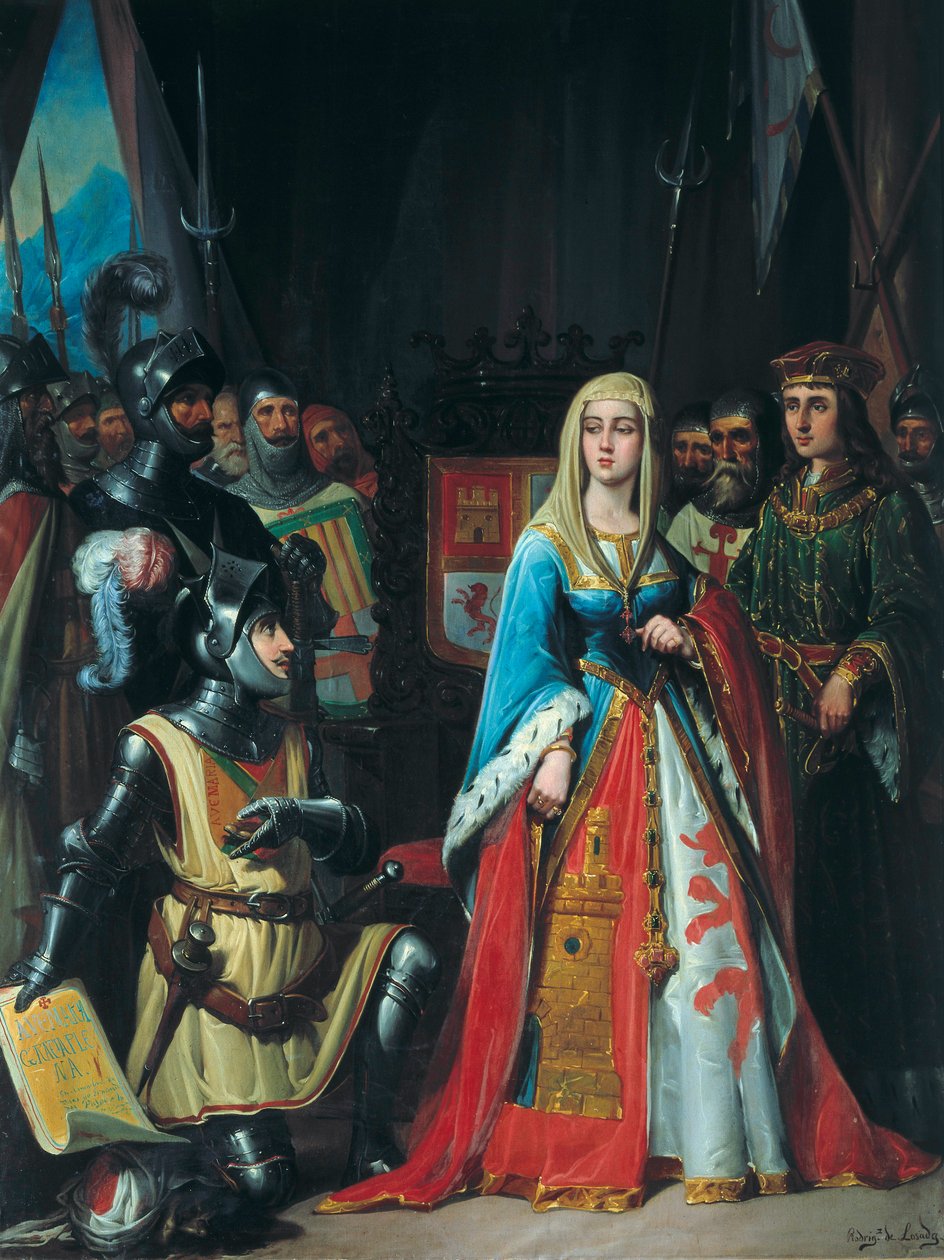 Reconquista: kapitulace města Granada dne 02.01.1492 od Jose Maria Rodriguez de Losada