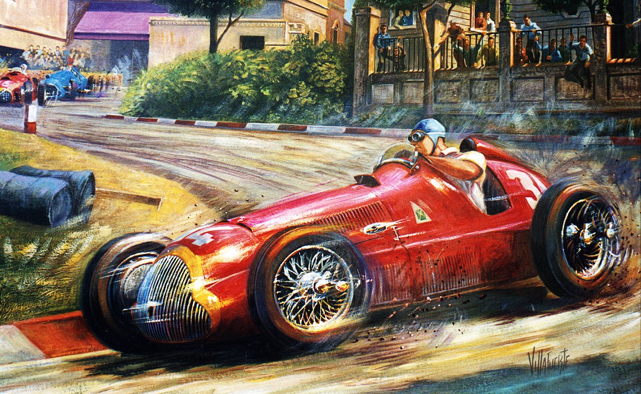 Juan Manuel Fangio, Ulice Pescary od Jose Maria Villafuerte