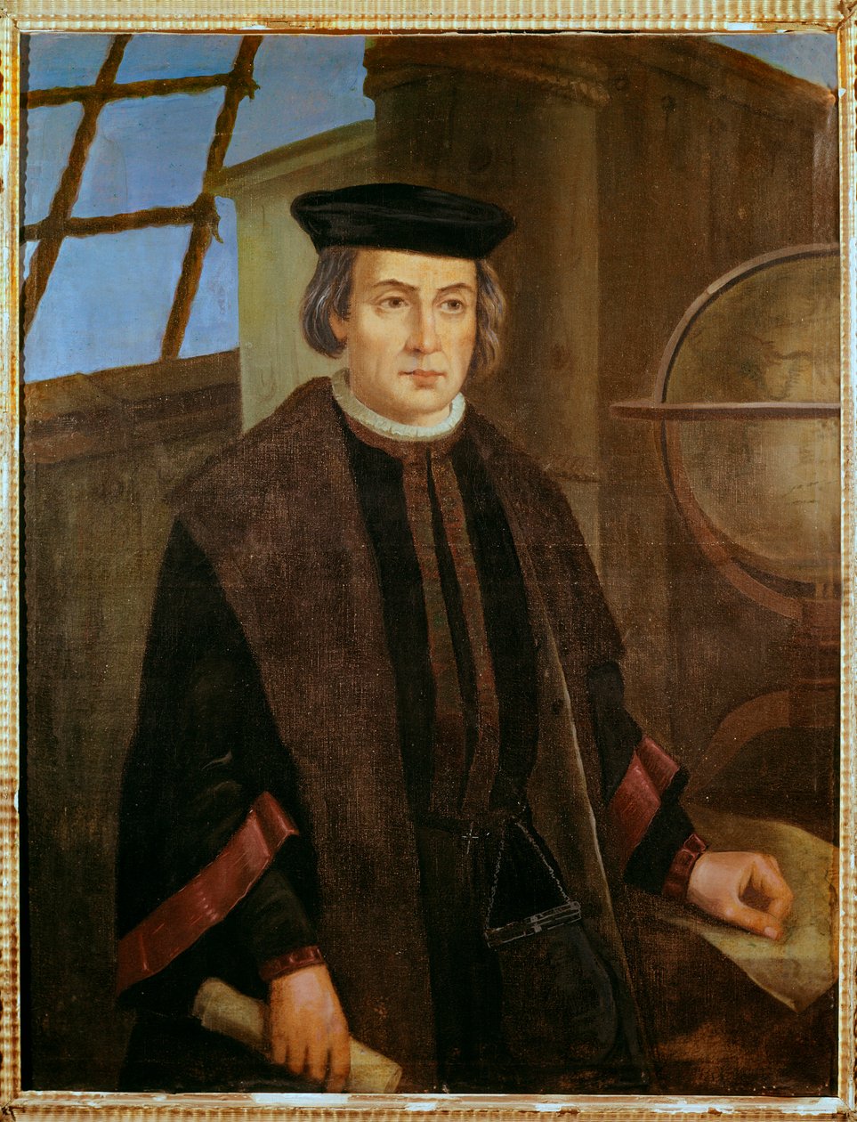 Portrét Kryštofa Kolumba (Christopher Columbus, Cristoforo Colombo od Jose Roldan
