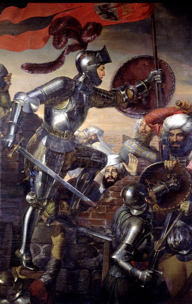 Dobytí pevnosti Montefrío Gonzalo Fernández de Córdoba od José de Madrazo