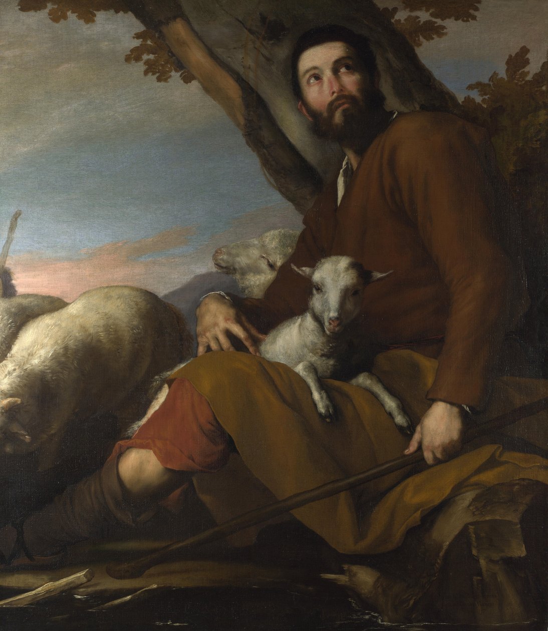 Jacob se stádem Labana, asi 1638 od Jusepe de Ribera
