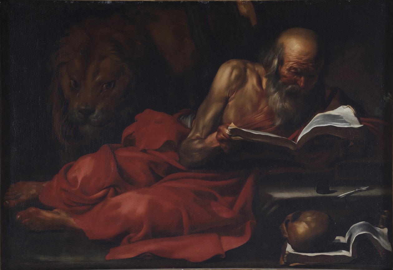 Svatý Jeroným od Jose de Ribera