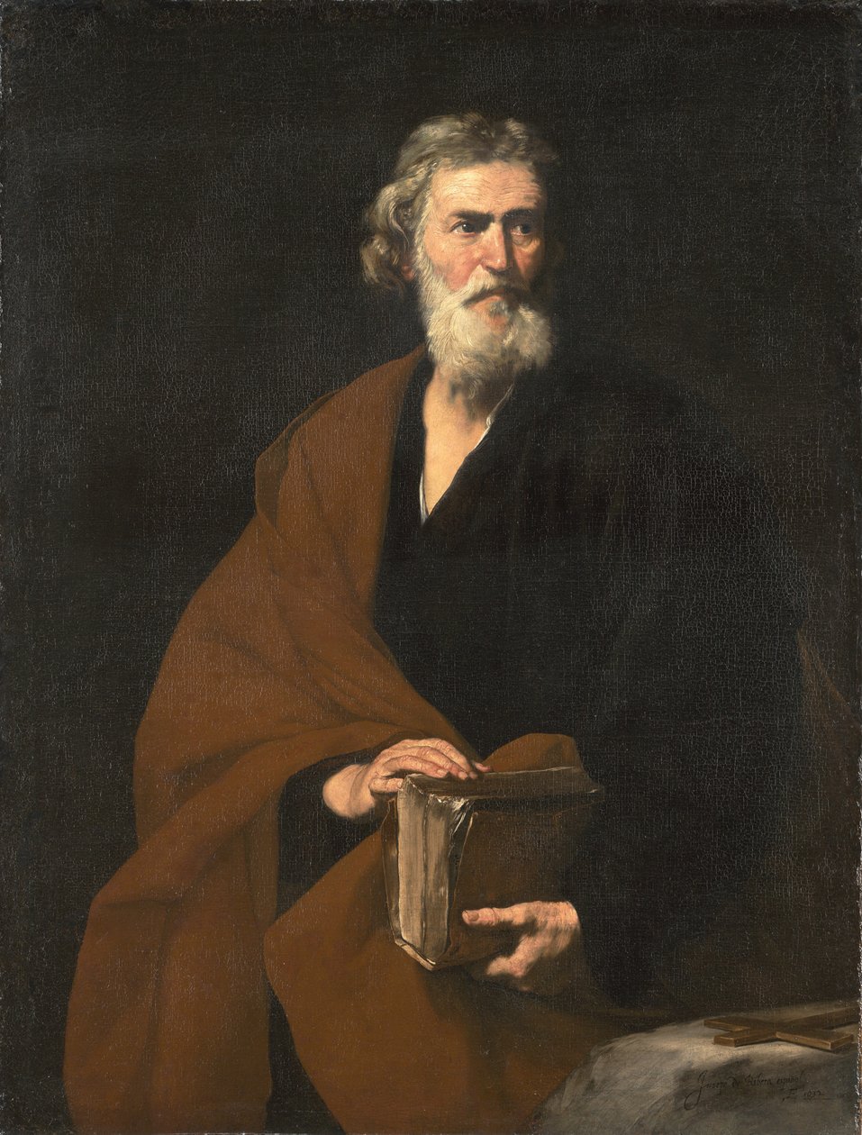 Svatý Matouš evangelista od Jose de Ribera