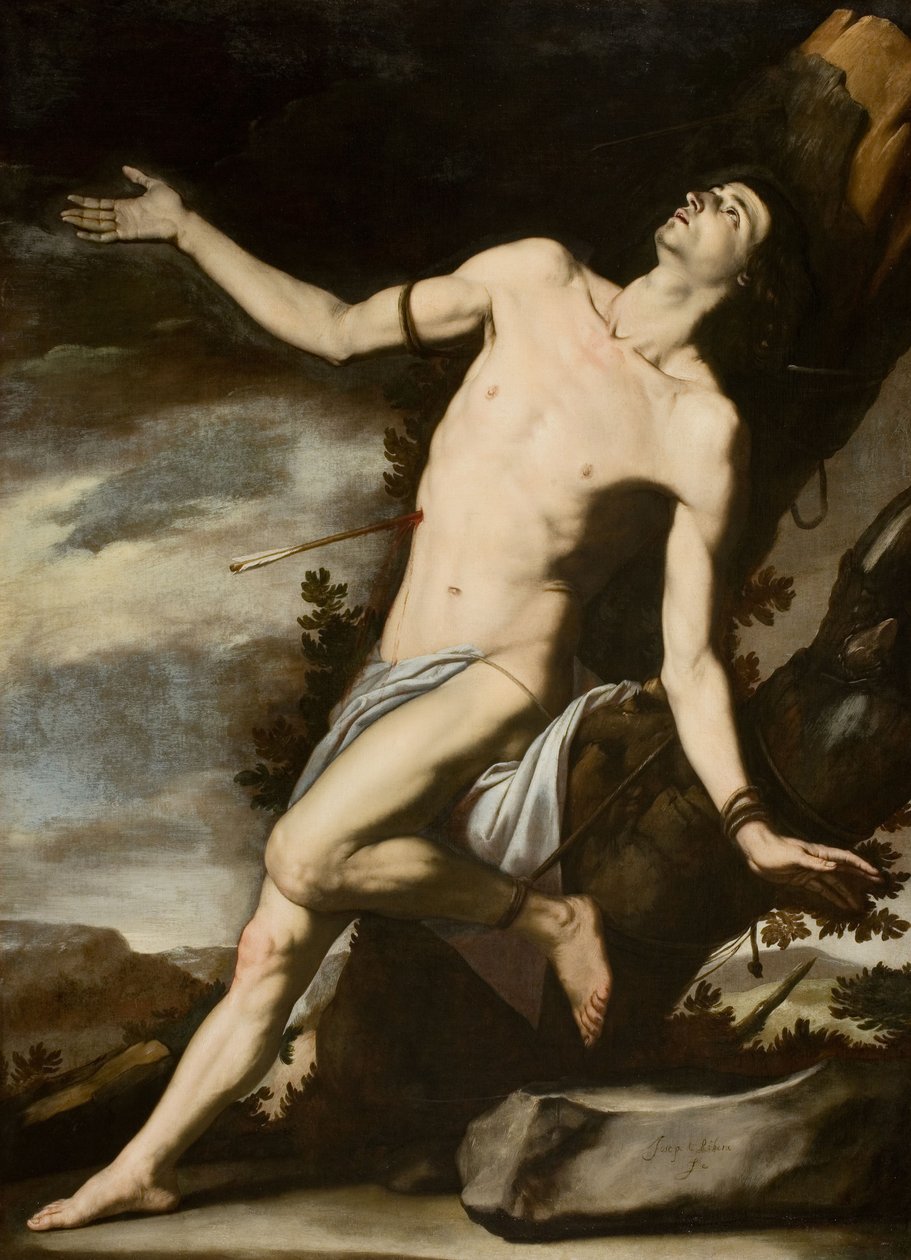 Svatý Šebestián od Jose de Ribera