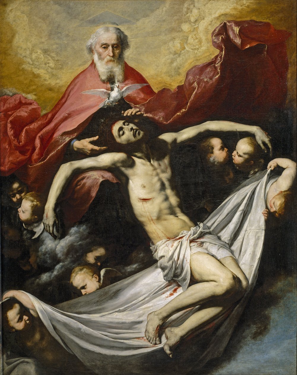 Nejsvětější Trojice od Jose de Ribera