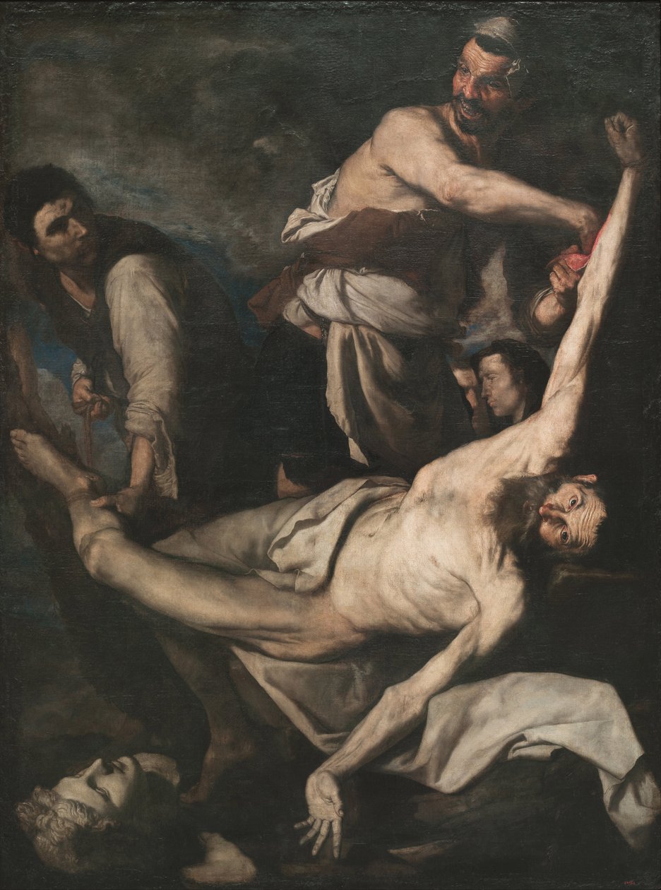 Umučení svatého Bartoloměje od Jose de Ribera
