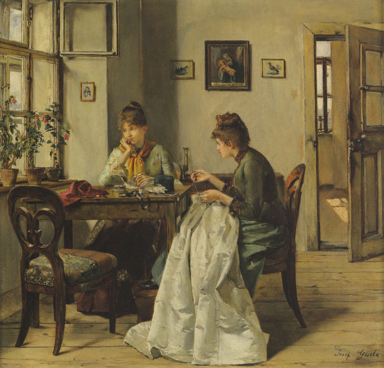 Die Naherinn English: The Seamstressn od Josef Gisela