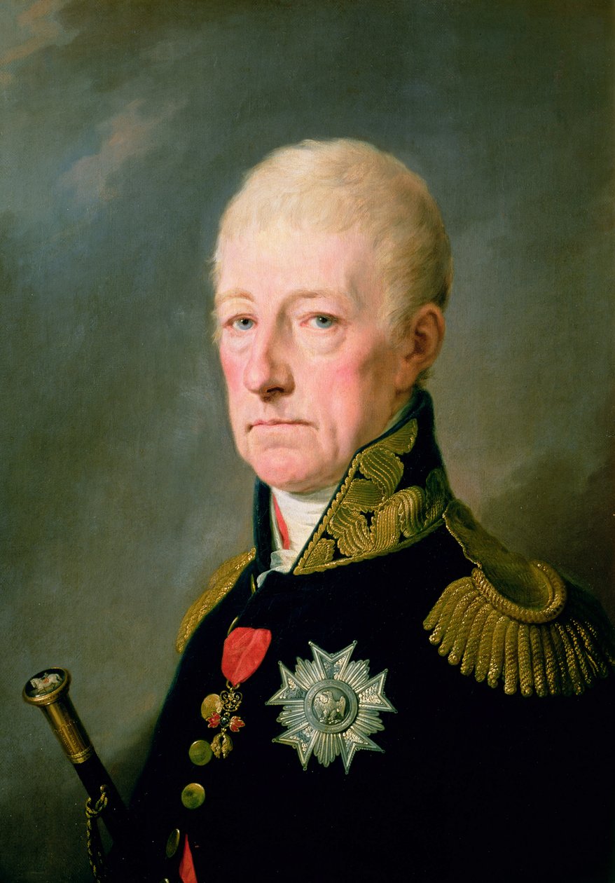 hrabě Wenzei Anton von Kaunitz (1711-94) od Josef Kreutzinger