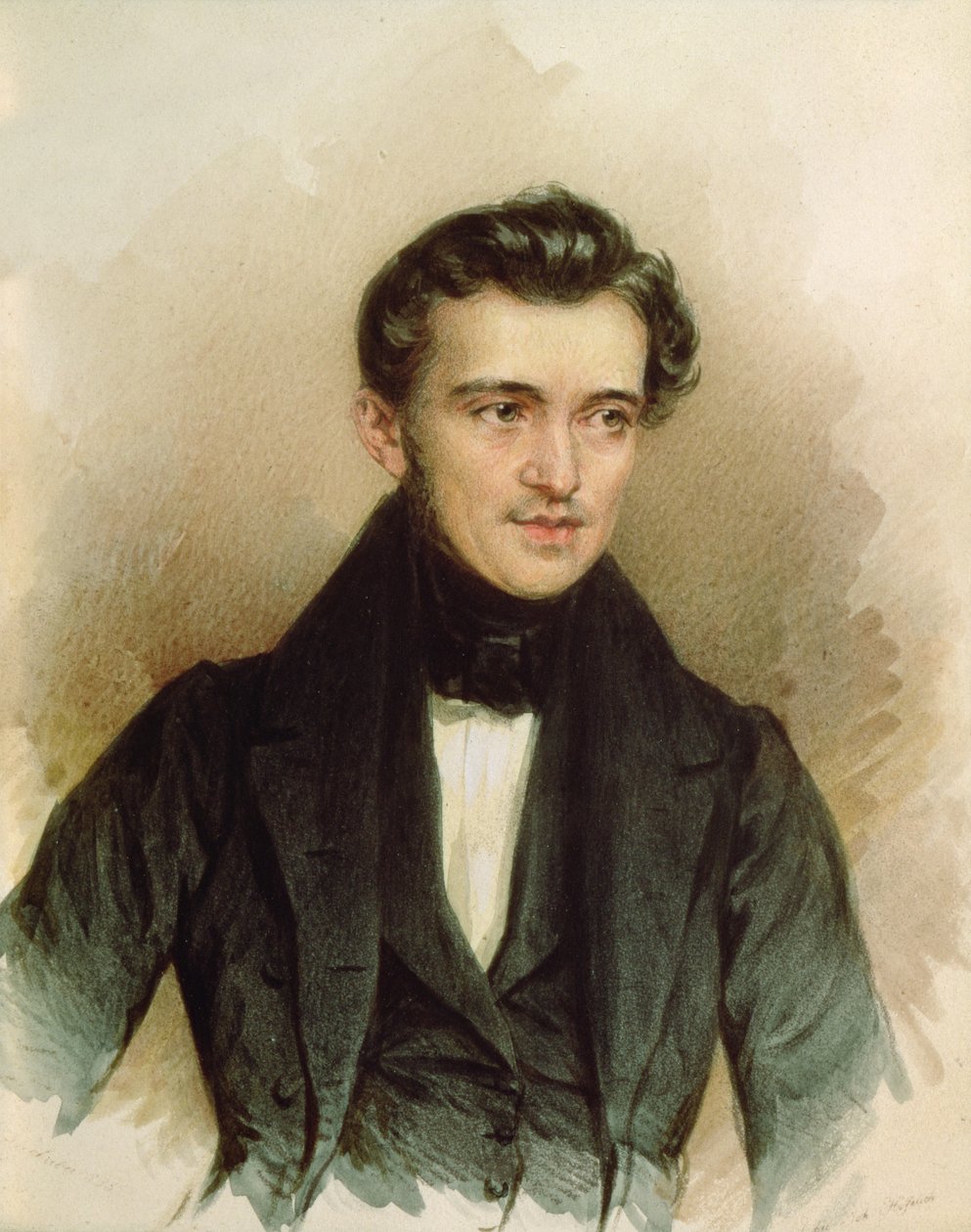 Johann Strauss starší (1804-49), 1835 od Josef Nikolaus Kriehuber