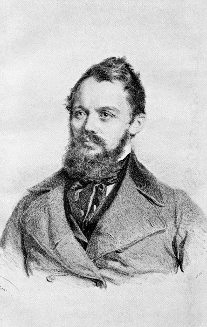 Heinrich Laube od Josef (after) Kriehuber
