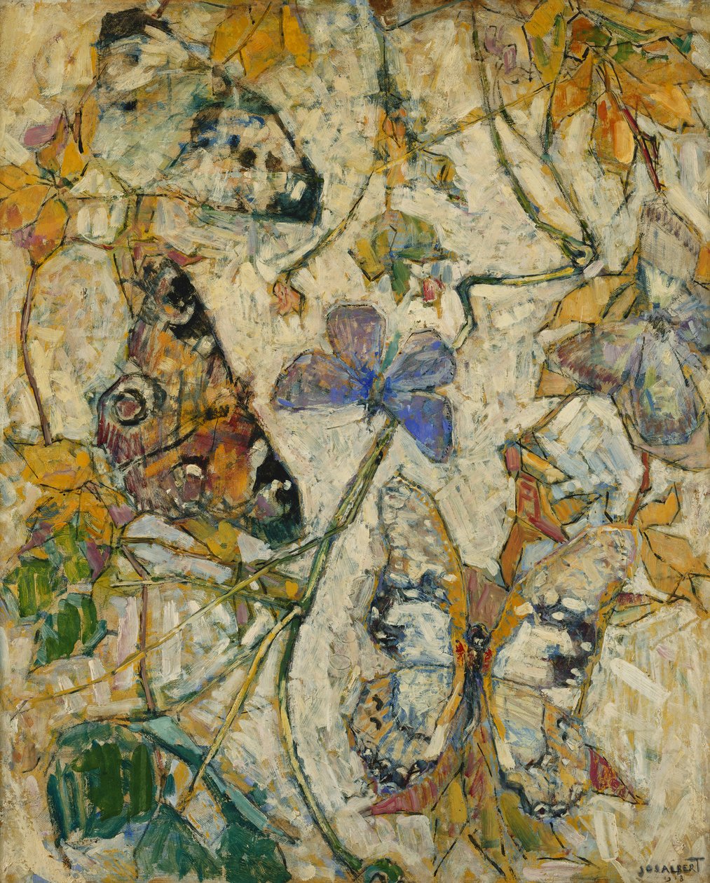 Motýli; Motýli, 1918 od Josef Albert