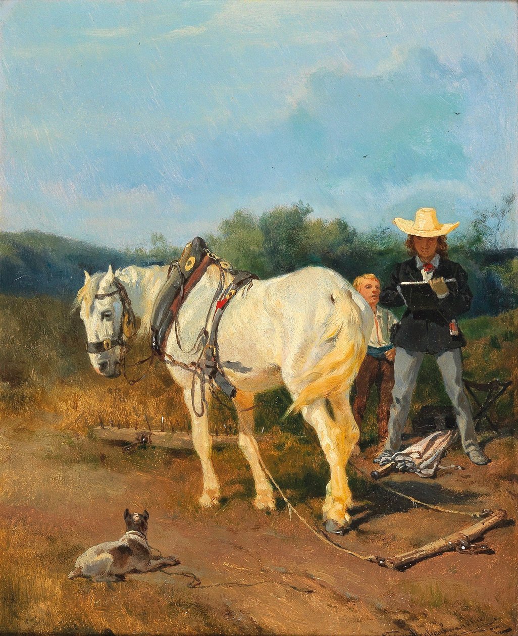 Malíř od Josef Anton Strassgschwandtner