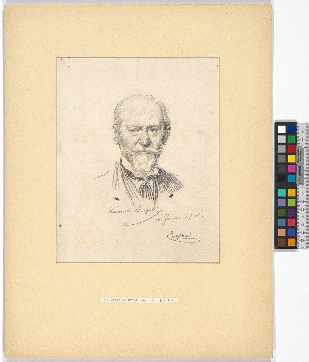 Heinrich Angeli (1840-1925), malíř od Josef Engelhart