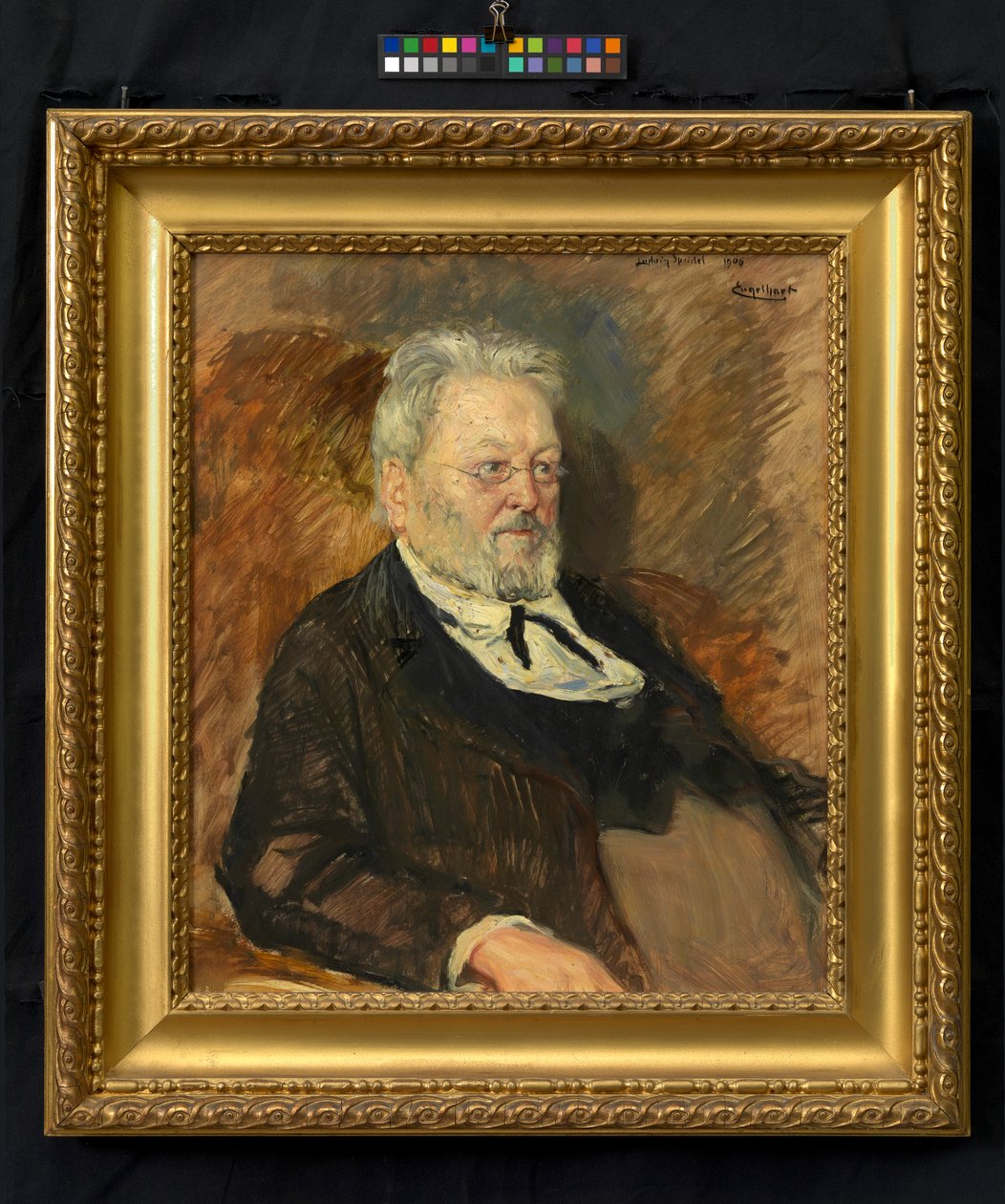 Ludwig Speidel, spisovatel od Josef Engelhart