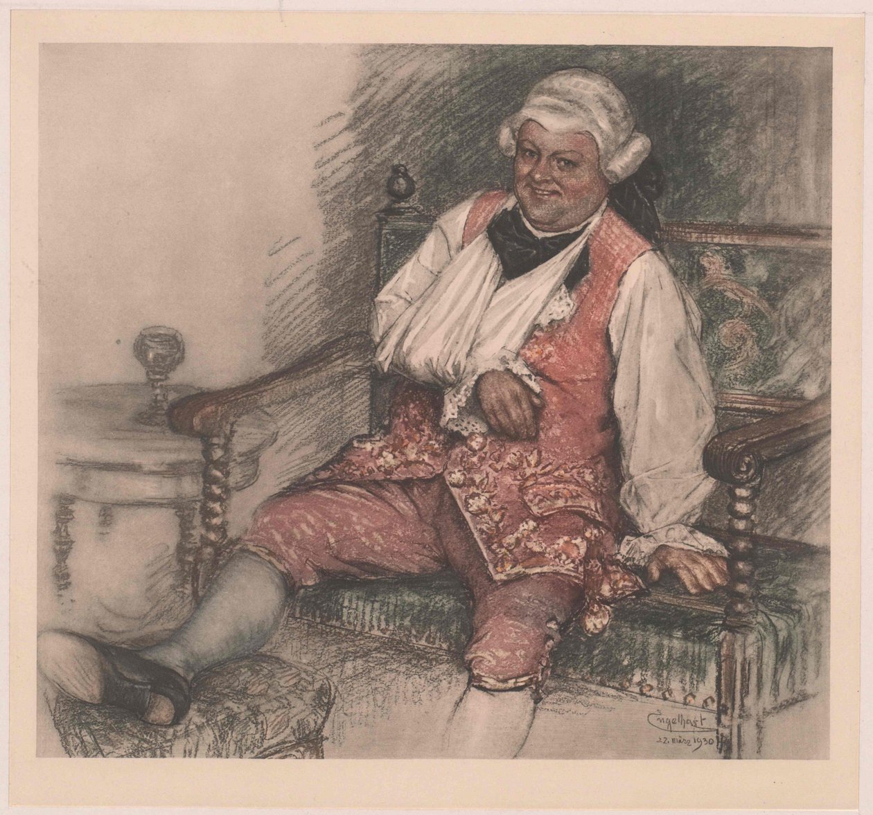 Richard Mayr od Josef Engelhart