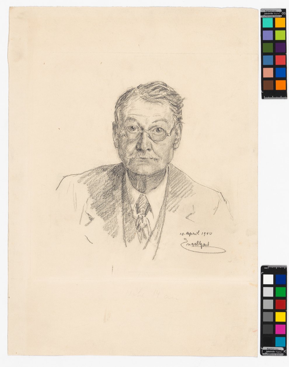 Autoportrét, Josef Engelhart od Josef Engelhart