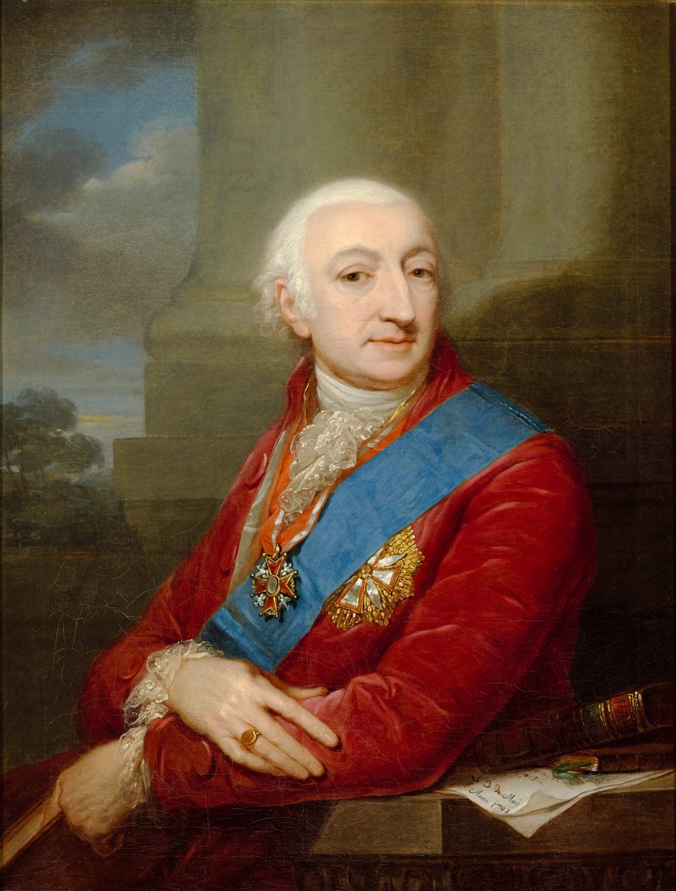 Polsky: Portrét Stanisława Małachowského od Josef Grassi