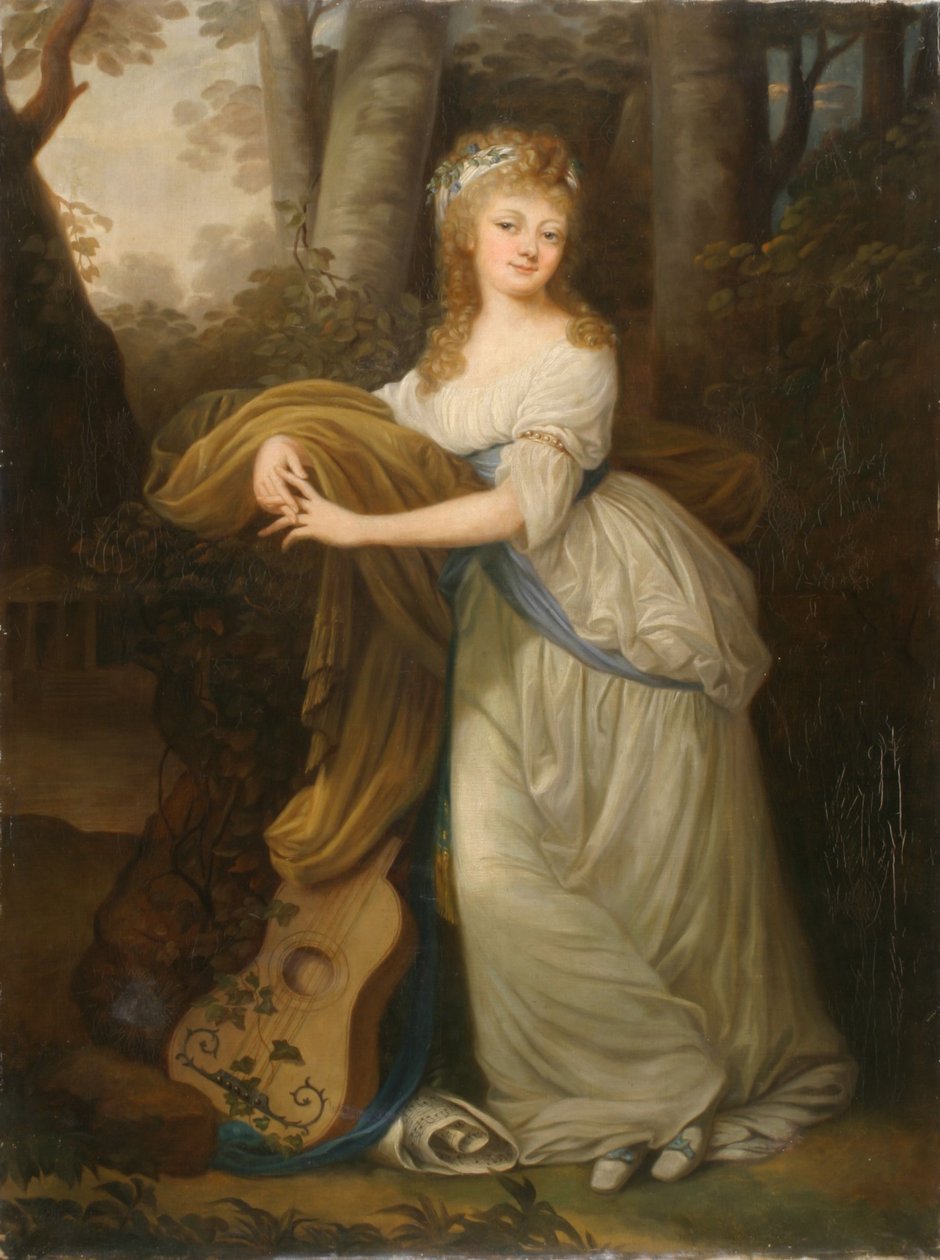Portrét Krystyny Magdaleny Radziwiłłówny (1776-1796), dcery Michala Hieronyma Radziwiłła od Josef Grassi