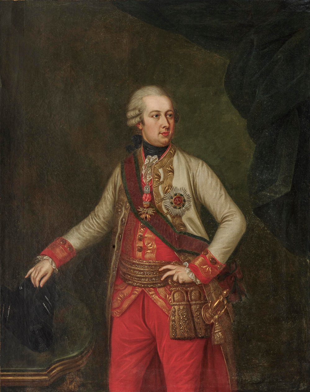 Arcivévoda Ferdinand Karel Rakousko-Este 1754-1806, druhá polovina 18. stol. od Josef Hickel