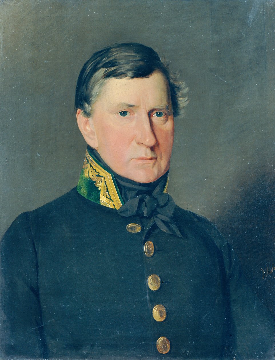 portrét gentlemana od Josef Huttary