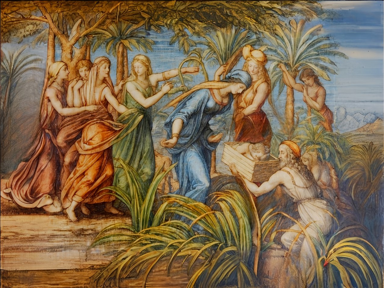 A2_Exodus_02_Moses se nachází od Josef Johann Michel