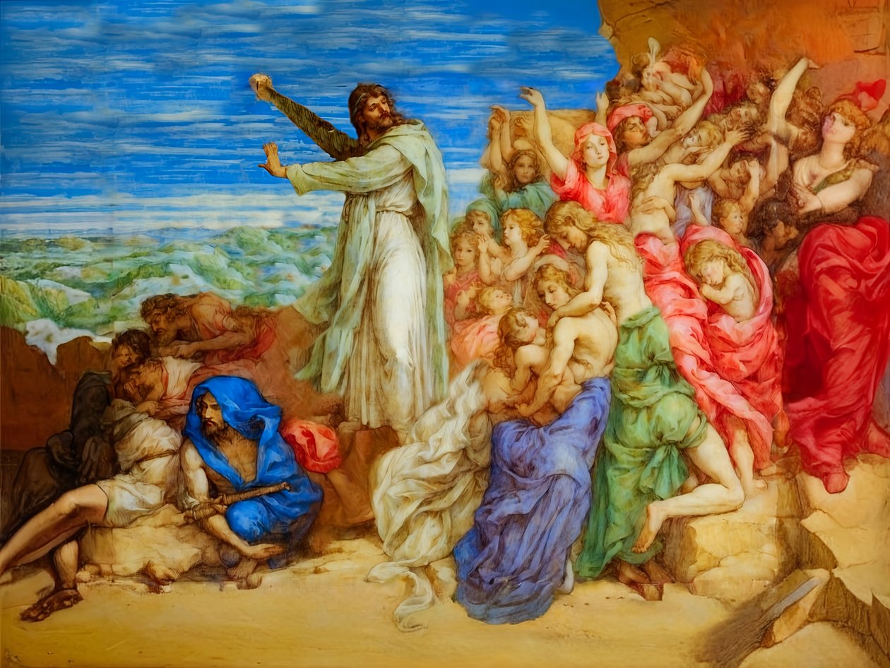 A2_Exodus_08_Miriams Song od Josef Johann Michel