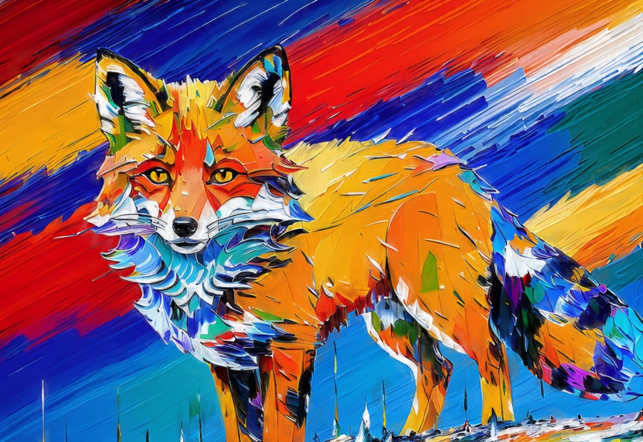 Zvířata Fox_1 od Josef Johann Michel