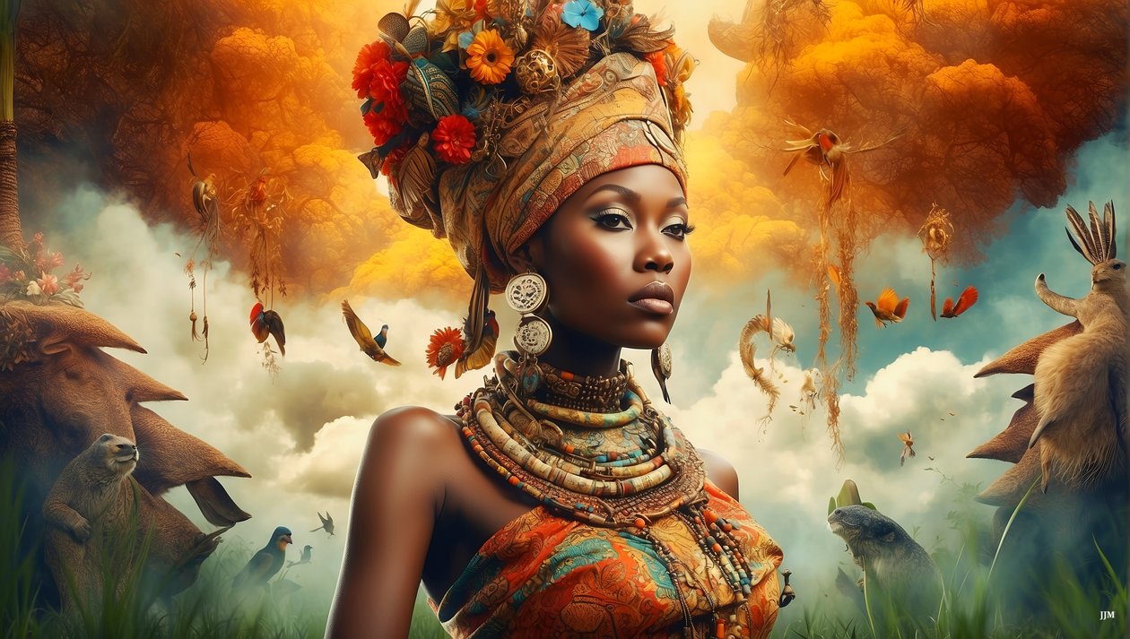 Dreamcore_dreamlike_scene-africa_05 od Josef Johann Michel
