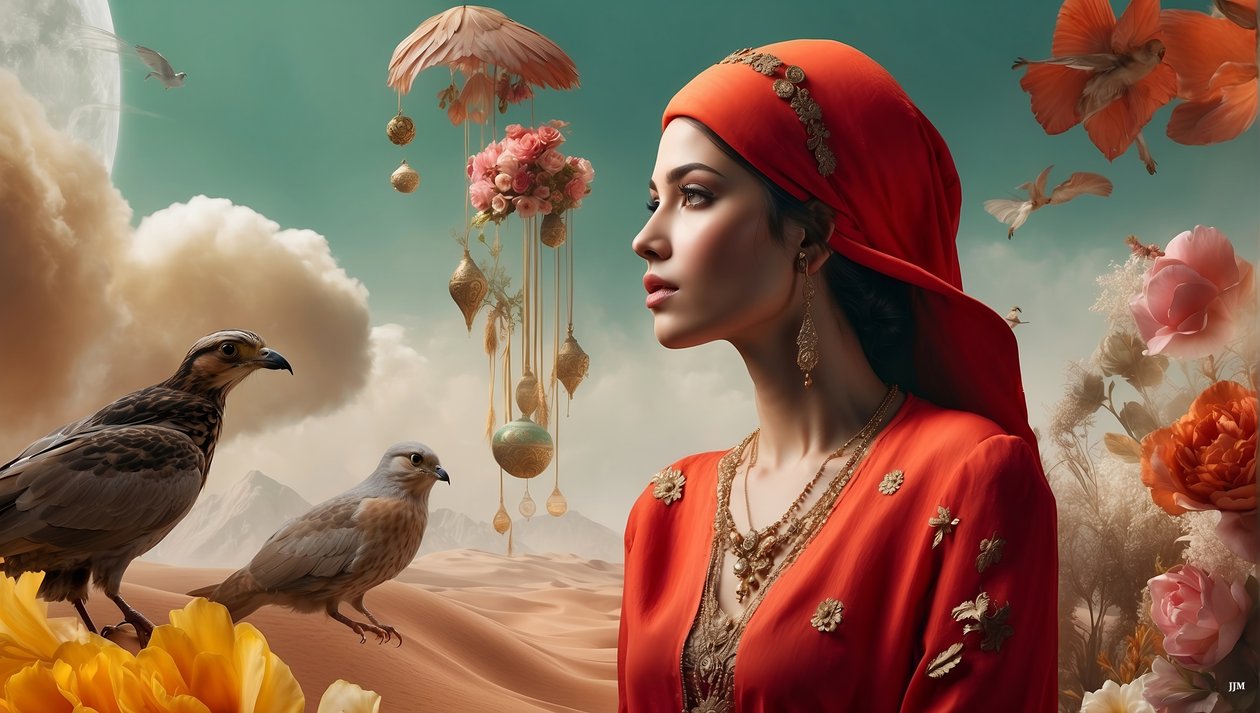 Dreamcore_dreamlike_scene-arabian_05 od Josef Johann Michel