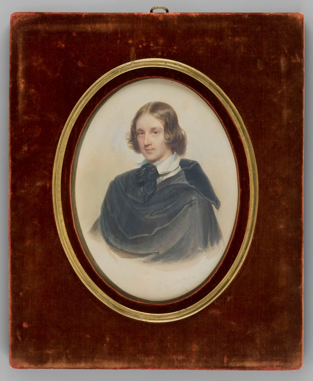 Adam Józef Potocki v mládí (1822–1872), syn Artura a Zofie, rozené Branické od Josef Kriehuber