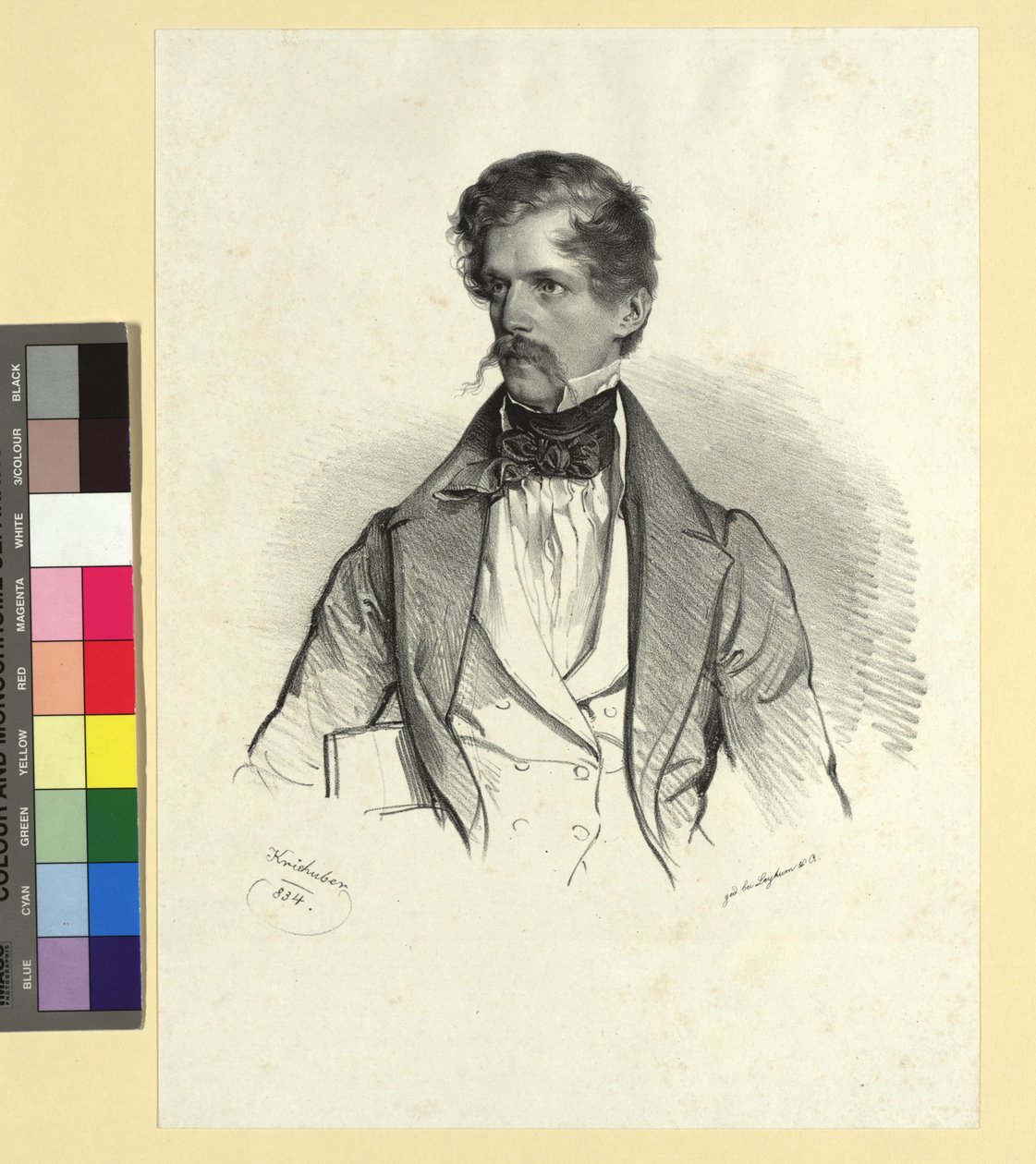Baron Anton v. Doblhoff od Josef Kriehuber