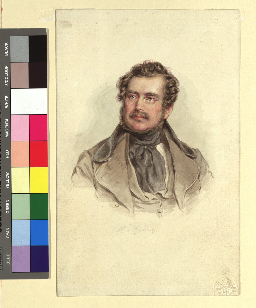 Christin Freiherr von Zedlitz od Josef Kriehuber