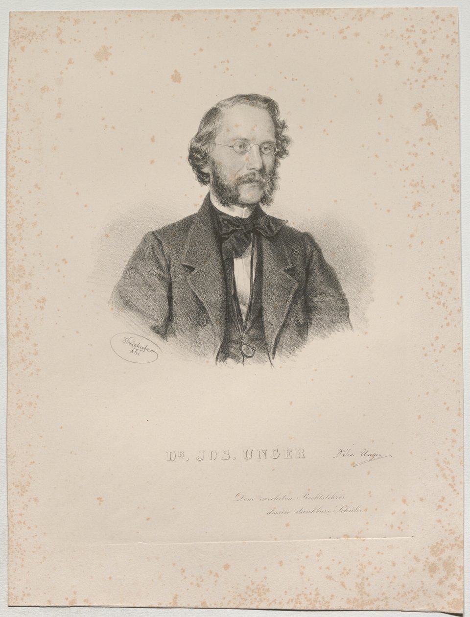 Dr. JOS. UNGER od Josef Kriehuber
