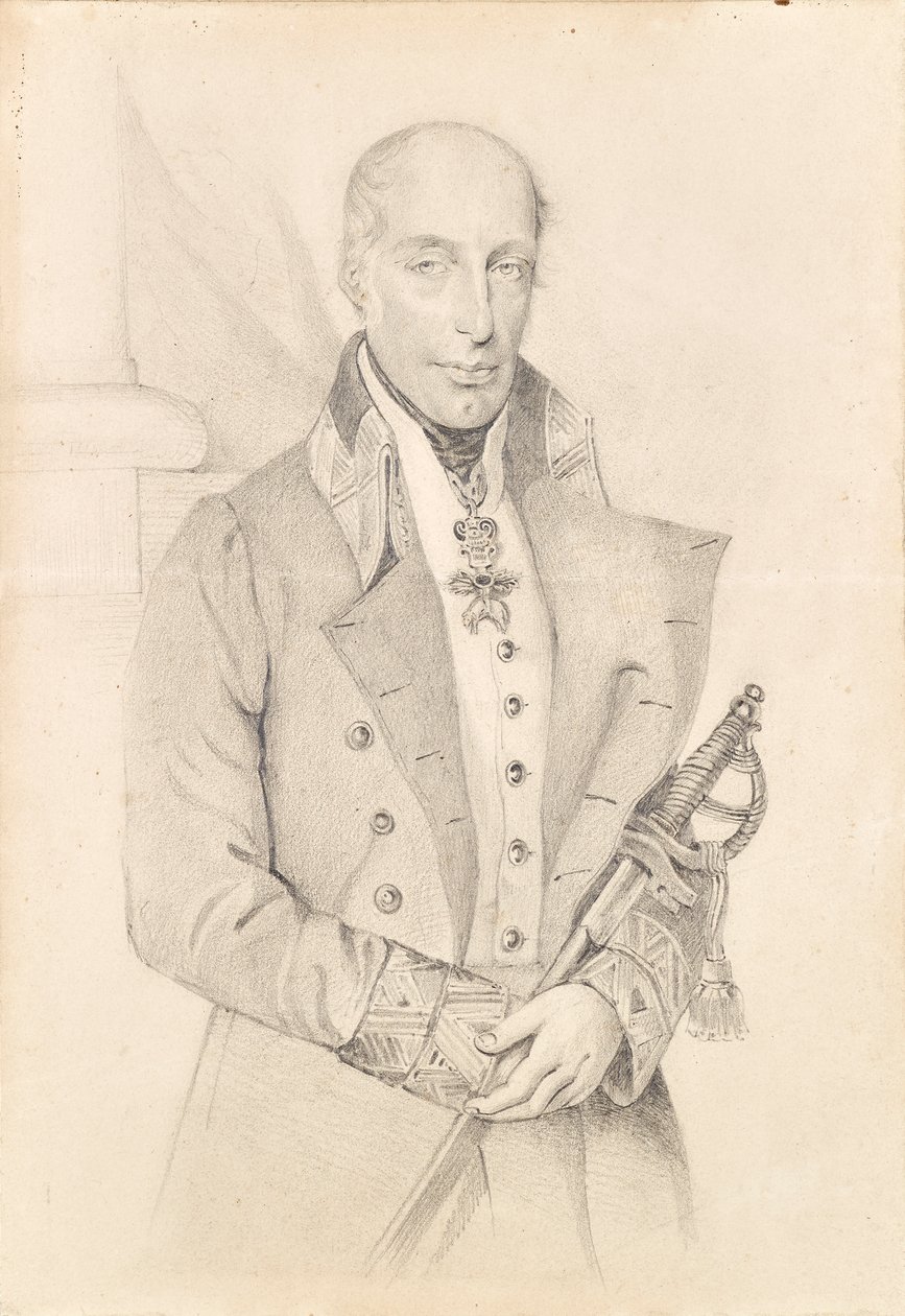 Arcivévoda Rainer Rakouska (1783-1853), místokrál Lombardie-Benátsko od Josef Kriehuber