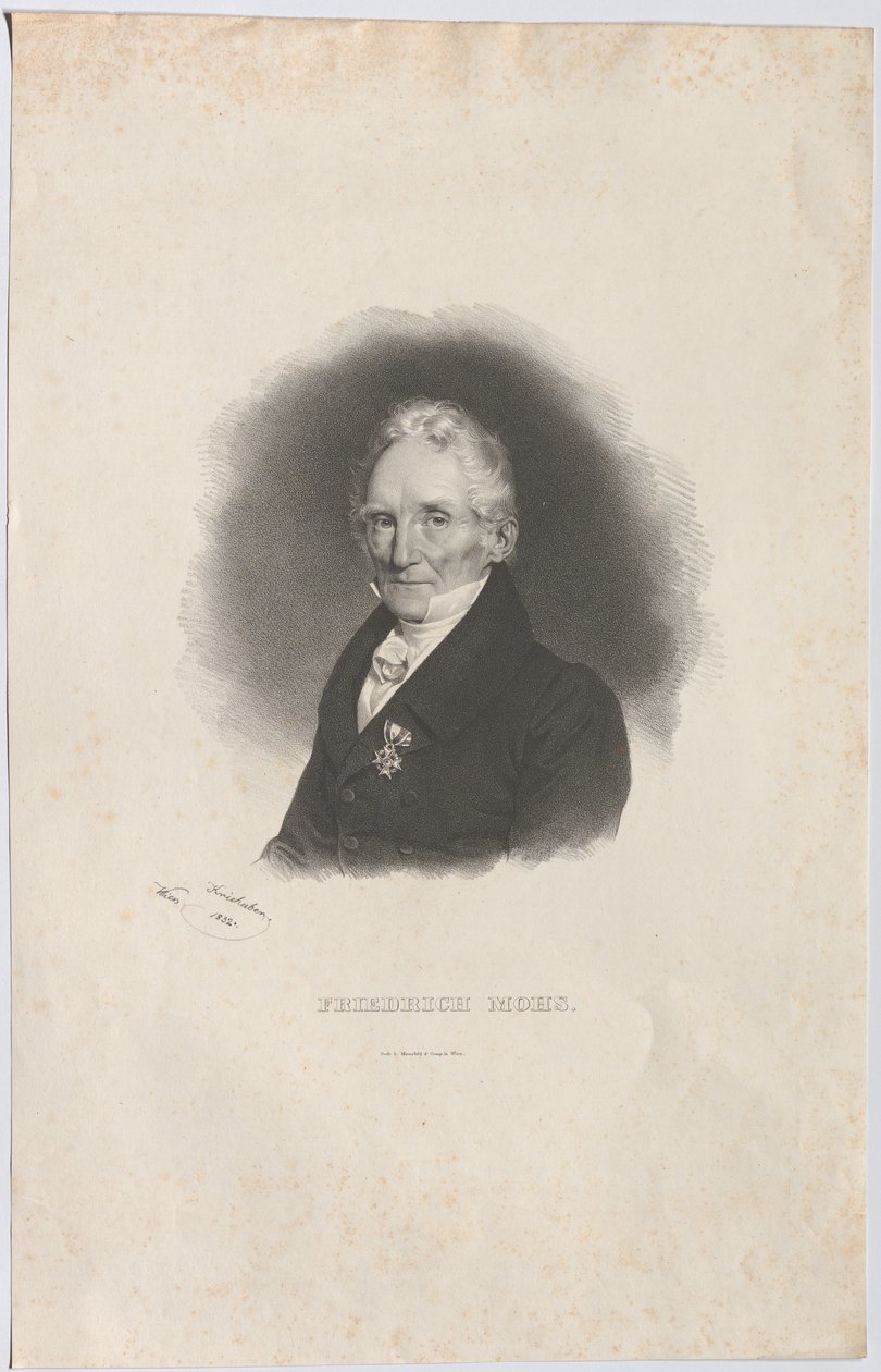 Friedrich Mohs od Josef Kriehuber
